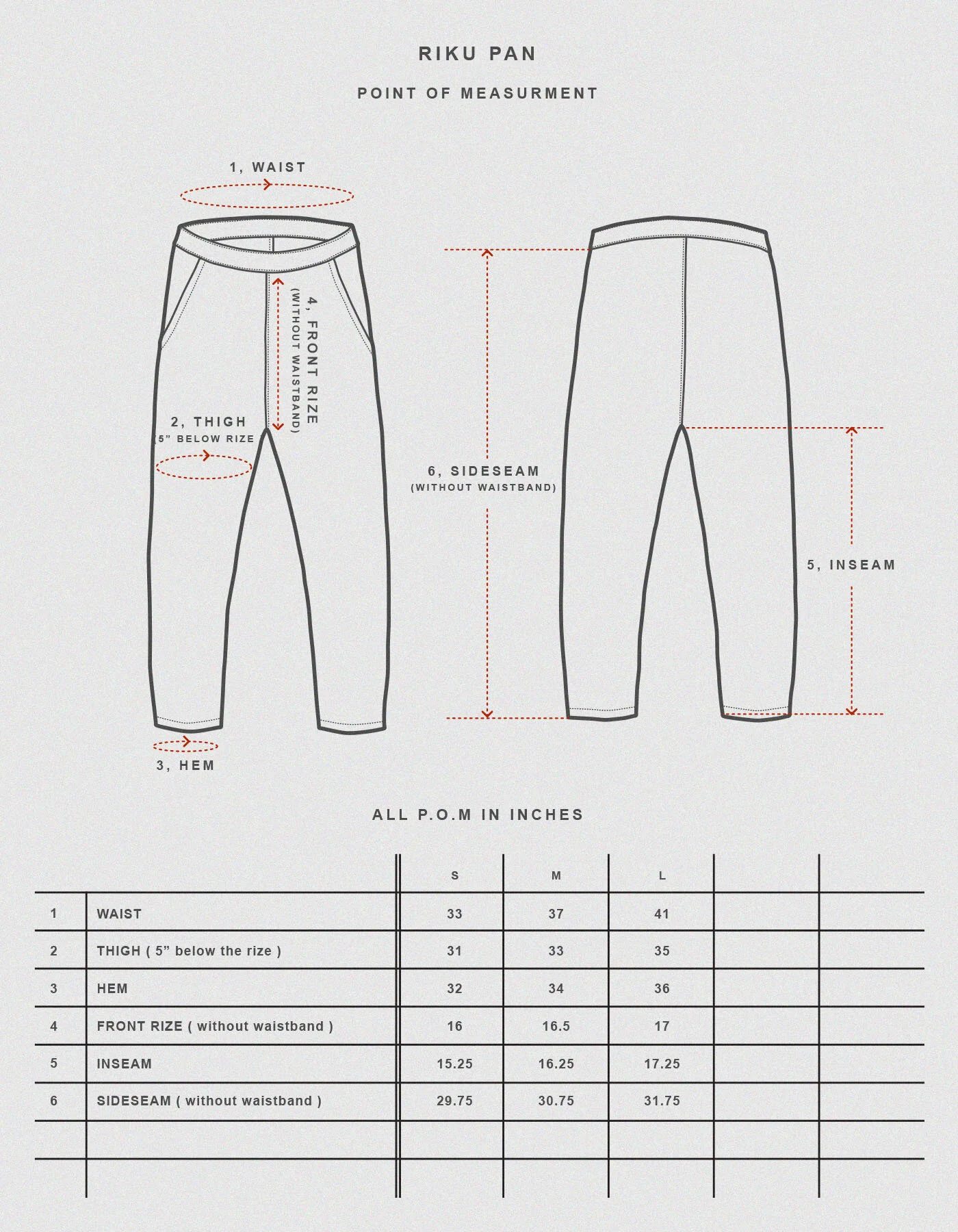 RIKU PANTS - LN - NATURAL | Prospective Flow | Japanese Fashion